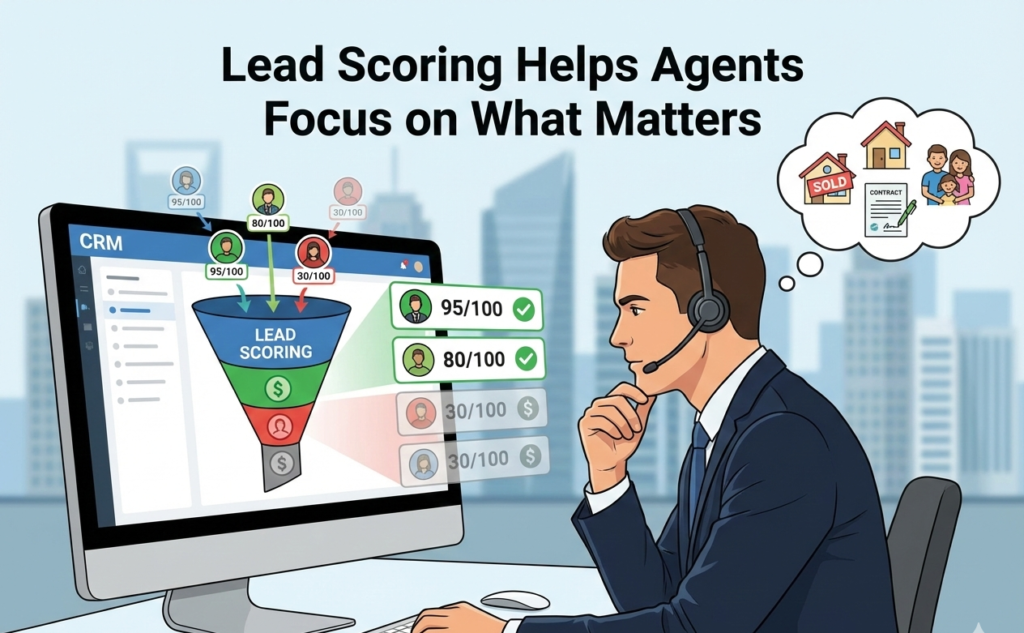 Lead Scoring Helps Agents Focus on What Matters